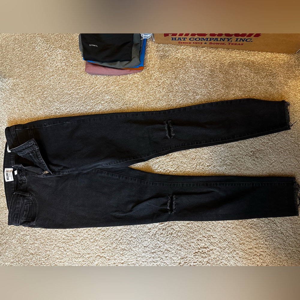 William fast sculpted high rise jeans